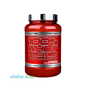 Сироватковий протеїн концентрат Scitec Nutrition 100% Whey Protein Professional (920 г) banana