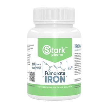 Заліза фумарат Stark Pharm Iron Fumarate 50mg 60 капсул