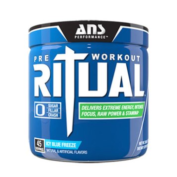 Передтренувальний комплекс Ans Performance Ritual Pre-Workout 240 грам Крижаний Синій Холод