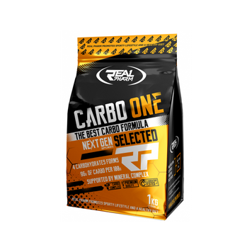 Карбо вуглеводи Real Pharm Carbo One 1000 грамів Полуниця