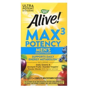 Вітаміни чоловіків Nature&rsquo;s Way Max3 Men's 90 таблеток