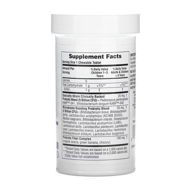 Пробиотики для детей Nature's Plus Gi Natural Probiotic Kids 30 жев. таблеток