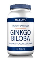 Гинкго билоба Scitec Nutrition Ginkgo biloba (100 таб) скайтек нутришн
