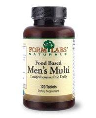 Витамины для мужчин Form Labs Food Based Men's Multi 120 таб