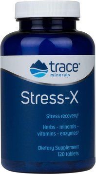 Стрес-X, захист від стресу, Stress-X, Trace Minerals Research,120 таблеток