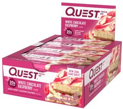 Протеїнові батончики Quest Nutrition Protein Bar 12x60 г white chocolate raspberry