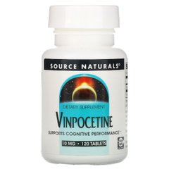 Вінпоцетин 10мг, Source Naturals, 120 таблеток