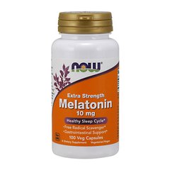 Мелатонін Now Foods Melatonin 10 mg Extra Strength 100 капс
