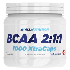 БЦАА AllNutrition BCAA 2:1:1 1100 XtraCaps 300 капс