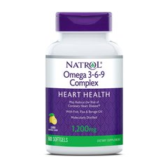 Омега 3-6-9 Natrol Omega 3-6-9 Complex 1200 mg 60 капсул