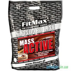 Гейнер для набору маси FitMax Mass Active 5 кг vanilla