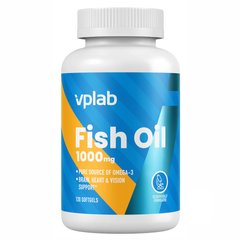 Омега 3 VP Laboratory Fish Oil 120 мягких капсул