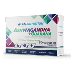 Ashwagandha 300ml + Guarana 30caps