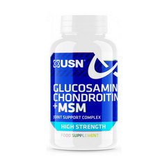 Глюкозамін хондроїтин МСМ USN Glucosamine Chondroitin MSM 90 таблеток