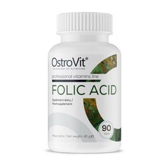 Фолиевая кислота OstroVit Folic Acid (90 табл) островит