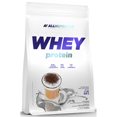 Сироватковий протеїн концентрат AllNutrition Whey Protein (900 г) Caffe Late