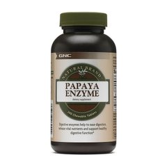 Ферменты энзимы GNC Papaya Enzyme 240 таблеток