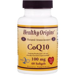 Коензим Q10 Healthy Origins CoQ10 100 mg 60 капс