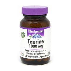Таурин Bluebonnet Nutrition Taurine 1000 mg 50 капсул