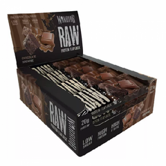 Протеиновые батончики Warrior Raw Protein Flapjack Bar 12x75 г Chocolate Brownie