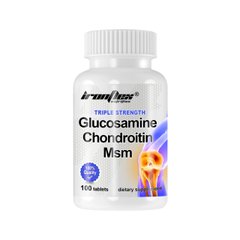 Глюкозамін хондроїтин МСМ IronFlex Triple Strength Glucosamine Chondroitin MSM 100 таблеток