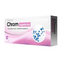 Хром Activlab Chrom organiczny 60 капсул