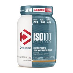 Сывороточный протеин гидролизат Dymatize ISO 100 (726 г) брауни