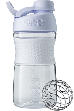 Спортивна пляшка-шейкер BlenderBottle SportMixer Twist 20oz/590ml White (ORIGINAL)