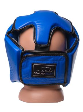 Боксерский шлем турнирный PowerPlay 3049 cиний M