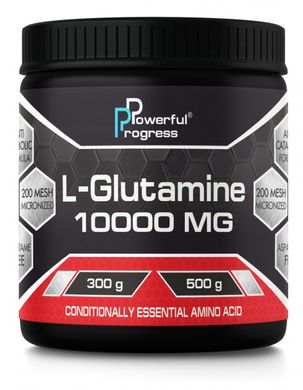 Глютамин Powerful Progress Gluta-X 300 грамм Тропичный сок