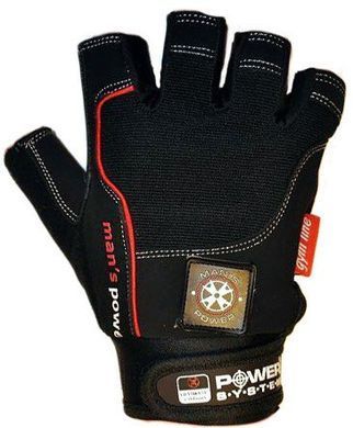 Перчатки для фитнеса и тяжелой атлетики Power System Man&rsquo;s Power PS-2580 Black XS