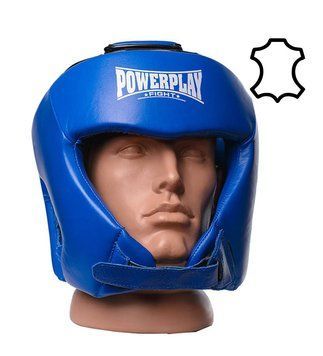 Боксерский шлем турнирный PowerPlay 3049 cиний M