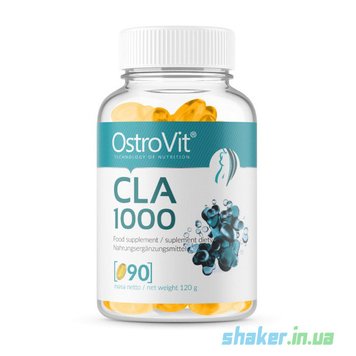 Кон'югована лінолева кислота OstroVit CLA 1000 90 капс