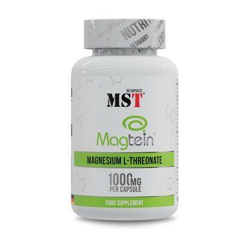 Магний L-Треонат MST Magtein Magnesium L-Threonate 1000 mg 60 Капсул