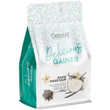 Гейнер для набора массы OstroVit GAINlicious Mass Gainer 4500 г Ваниль