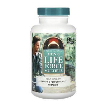 Вітаміни Для Чоловіків Source Naturals Men`s Life Force Multiple 90 таблеток