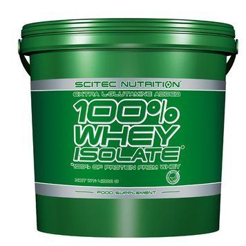 Сывороточный протеин изолят Scitec Nutrition 100% Whey Protein Isolate 4000 г strawberry