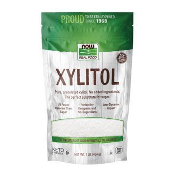 Підсолоджувач Ксилітол Now Foods Xylitol 454 г