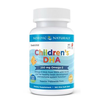 Омега-3 для детей Nordic Naturals Children`s DHA 180 мини капсул