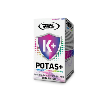 Колий + Магний + Б 6 Real Pharm Potas + Magnez + B6 90 таблеток