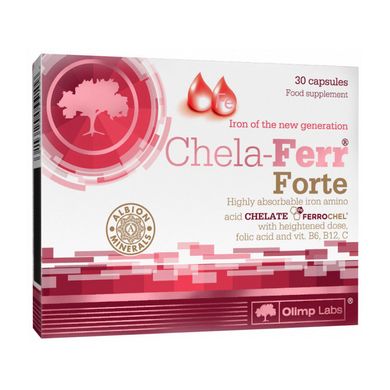 Амінокислоти хелат магнію Olimp Chela-Ferr Forte 30 капс