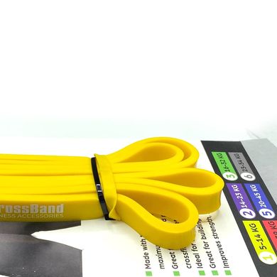 Резина для тренувань PowerPlay 4115 Level 1 (5-14 кг) Жовта