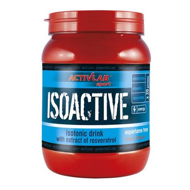 Ізотонік Activlab Isoactive isotonic drink (630 г) cherry