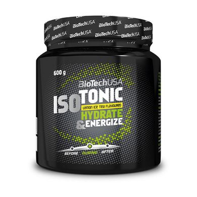 Ізотонік BioTech ISO TONIC Hydrate & Energize (600 г) lemon ice tea