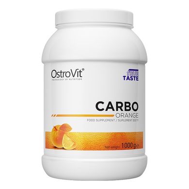 Карбо вуглеводи OstroVit Carbo 1000 грамів Апельсин