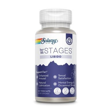 Женские витамины для улучшения либидо Solaray Womens Health Libido 60 вег. капсул