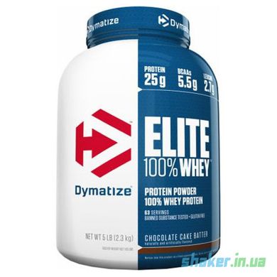 Сывороточный протеин концентрат Dymatize 100% Elite Whey Protein 2270 г strawberry blast