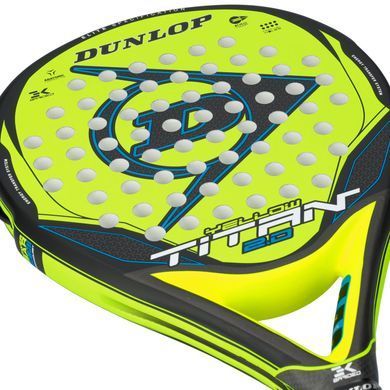 Ракетка для паделя DUNLOP TITAN 2.0 YELLOW YELLOW BLUE