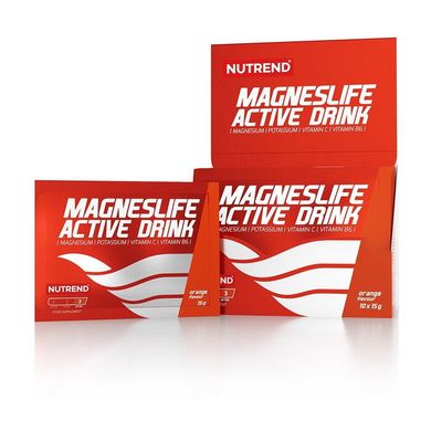 Магній Nutrend Magnes Life Active Drink (10 * 15 г) orange