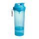 Шейкер спортивний SmartShake Slim NEON Blue 500 мл